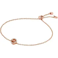 Michael Kors Armbånd rosa guld / transparent