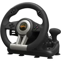 PXN V3 racerrat / gamingrat med pedaler og gearstang / rat til PC, PS4, Xbox One og Nintendo Switch
