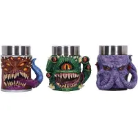 Nemesis Now Dungeons & Dragons Mini Glasses X3 8.8cm Dekorativ Bæger