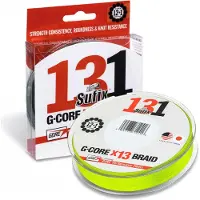 Sufix 131 G-core Flettet Fiskesnøre 150 M
