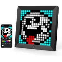 Divoom Pixoo, 16 x 16 pixel, LED, 1:1, Bluetooth/USB, Sort, Batteri, USB