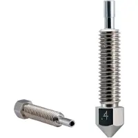 Micro-Swiss Brass Plated Wear Resistant For Flowtech Hotend 3d-printerdyse 0.4 Mm