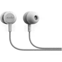 Sudio V3 kablede in-ear-høretelefoner / USB-C-høretelefoner med mikrofon og flettet kabel – Hvid