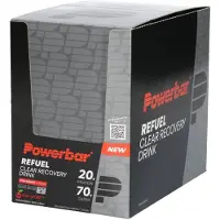Powerbar Refuel Clear Recovery Engangsdosisboks Til Energidrik Skovjordbær 100g 10 Enheder