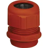 Spelsberg 22762001 Kabelforskruning slagfast, Med bøjningsbeskyttelse, med trækaflastning, med kontramøtrik M20 Plastic Orange 1 stk