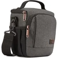Case Logic Era CECS-102 Obsidian, Topfyldt etui, Universel, DSLR, Mirrorless camera, Skulderrem, Grå