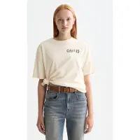 Scotch & Soda Washed Artwork Loose Fit T-shirt Med Korte ærmer
