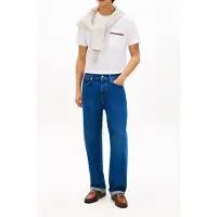 Tommy Hilfiger Global Stripe Pique Pocket T-shirt Med Korte ærmer