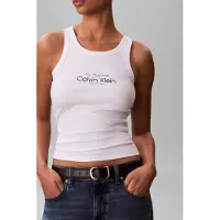 Calvin Klein Jeans Contour 2x2 Rib Graphic ærmeløs T-shirt