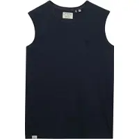 Superdry Classic Cotton Linen ærmeløs T-shirt