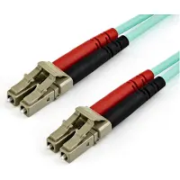 StarTech.com Om4 Lc Til Lc Multimode Duplex Fiberoptisk Patchkabel 15 M