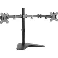 Logilink Dual monitor stand 13-32" steel arm length: each 460 mm