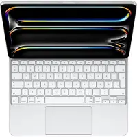 Apple Magic Keyboard - Tastatur og folio-kasse - med trackpad - bagbelyst - Smart connector - QWERTY - dansk - hvid