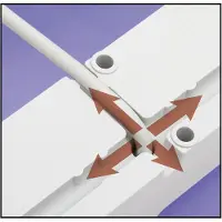 LESTAR LXA 816 - Strømfordelingsenhed - AC 230 V - 2300 Watt - udgangsstik: 8 - 3 m ledning - sort