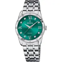 Festina Dameur F16940-F Mademoiselle Grøn/Stål Ø32 mm