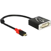 Krusell - Ekstern videoadapter - RTD2171U - USB-C - DVI - sort - detailsalg