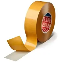 Beiersdorf Tesa 4934 - Dobbeltsidet tape - 50 mm x 25 m - stof - hvid