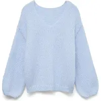 Vero Moda Pullover i overstørrelse 'VMMaybe' lyseblå