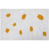 Atmosphera børnetæppe stokroser DAISY, dobbelt tuft, 60 x 90 cm