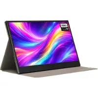 Denver PMO-15604 15,6" bærbar skærm / Full HD IPS-skærm / ekstern skærm med USB-C og HDMI