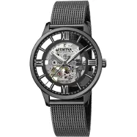 Festina Herreur F20535-1 Grå/Stål Ø41.5 mm