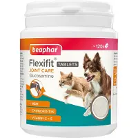 Beaphar Flexifit Tablets Glucosamine 120 Cpd Kosttilskud Til Kæledyr