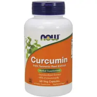 Now , Turmeric Curcumin, 60 Veg Capsuler (665 mg per Capsule)