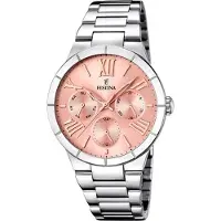 Festina Dameur F16716-3 Sport Rosa guldfarvet/Stål Ø36 mm
