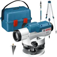 Bosch GOL 26 D Professional - Automatisk nivellering - forstørrelse: 26x - metalkabinet
