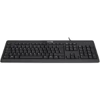 Wortmann AG TERRA Keyboard 1500 Corded [US/EU] USB black Copilot QWERTY, 105 toetsen, met kabel, 1,80m