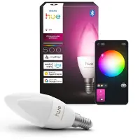 Philips Hue Kerte - E14 pære - White and color ambiance - 1-pakke