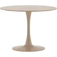 Ebuy24 - Glade Rundt spisebord - Beige - Spiseborde - - Homeroom