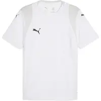 Puma Teamcup Jersey White-Black-feather Gray, størrelse Small
