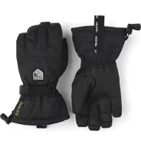 Hestra Gore-Tex Gauntlet skihandsker, junior, sort