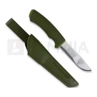Morakniv Bushcraft Forest (S), jagtkniv, mørkegrøn