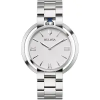 Bulova Dameur 96L306 Classic Hvid/Stål Ø40 mm