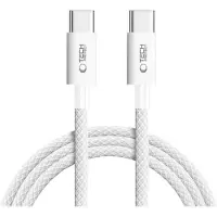 TechProtection UltraBoost Classic Type-C-kabel - PD60W/3A, 2m - hvid