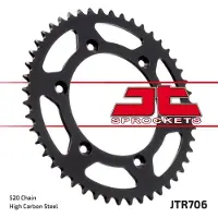 JT Sprockets 520 Jtr706.48 Steel Bagtandhjul