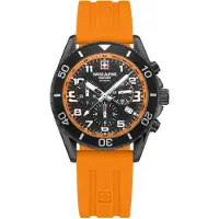 Swiss Alpine Military Herreur 7029.9879 Raptor Sort/Gummi Ø42 mm
