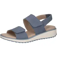 Caprice Sandal, blue, made of Leather without heel, Size 40