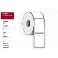 Capture - Permanent klæbemiddel - belagt - perforeret - hvid - 102 x 152 mm 5700 etikette(r) (12 rulle(r) x 475) etiketter