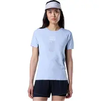 Rossignol - Trail running tøj dame - Sapa Ultra Tee W Blue Aura til UnisexUld - Størrelse L - Blå