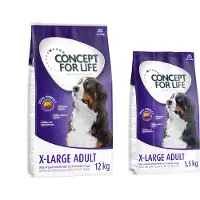 Concept for Life Økonomipakke - Flere store poser - X-Large Adult (2 x 12 kg)
