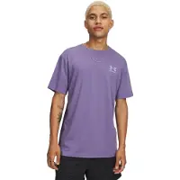 Under Armour Herre UA Sportstyle venstre bryst kortærmet t-shirt Purple Luxe/Hvid