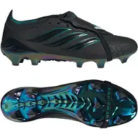 Adidas Predator Elite Fold-over Tongue FG EQT - Sort/Grøn LIMITED EDITION - Græs (FG), størrelse 44