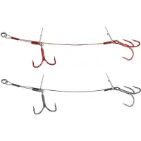 Savage Gear SG Carbon49 Double Stinger #2/0 13.5cm 23kg 2pcs