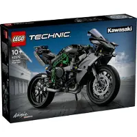 LEGO Technic - Kawasaki Ninja H2R-Motorcykel 42170 - 643 Dele - - OneSize - Klodser