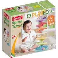 Quercetti Playbio Spiral Tower Evo 10 Stykker