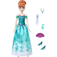 Disney Frozen Anna Drej Og Afslør Dukke