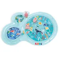 Ludi Legemåtte - Vand - 94x63 cm - Turkis - - OneSize - Aktivitetstæppe